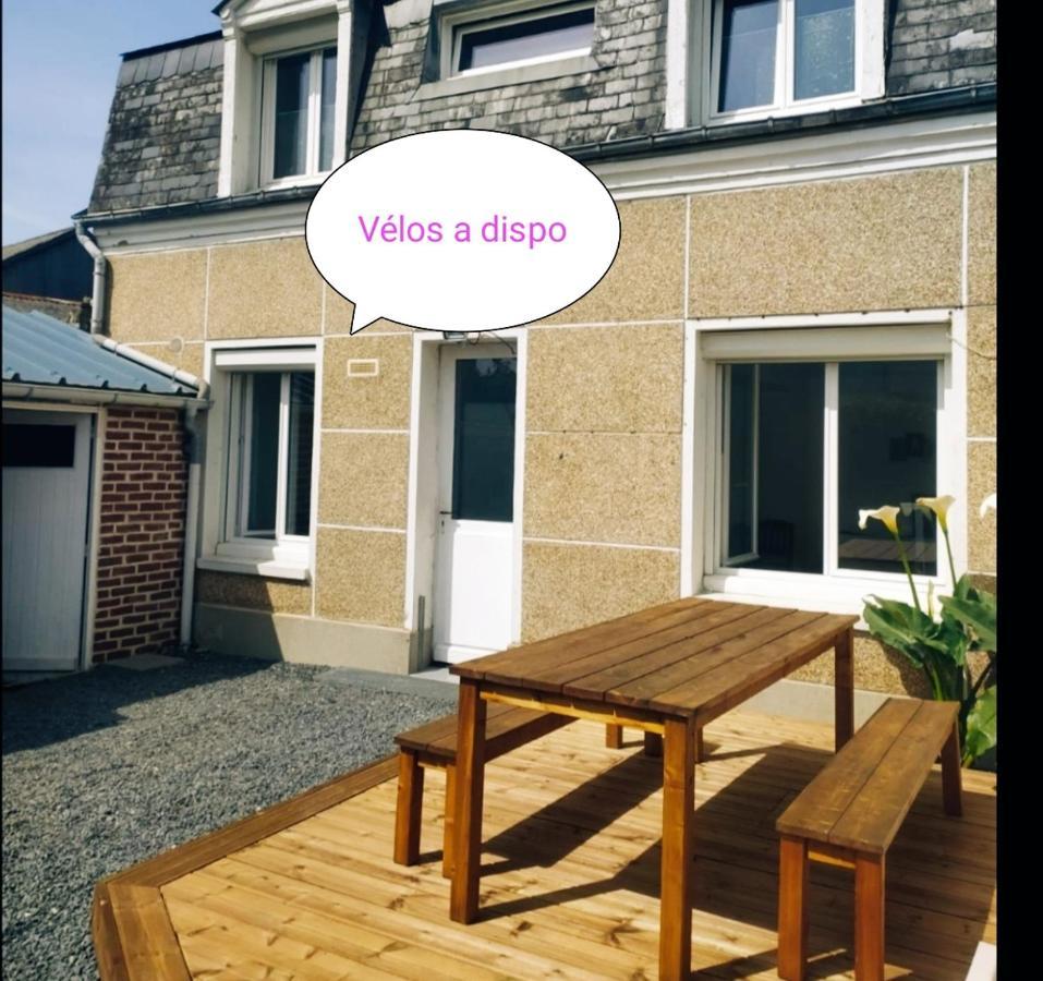 Le Nid Colas Cour Au Sud Velos A Dispo Fécamp Exterior foto